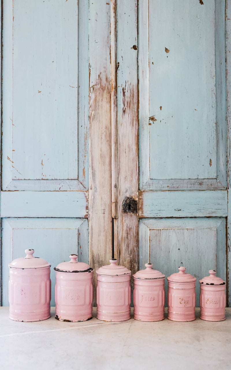 Vintage French Canister