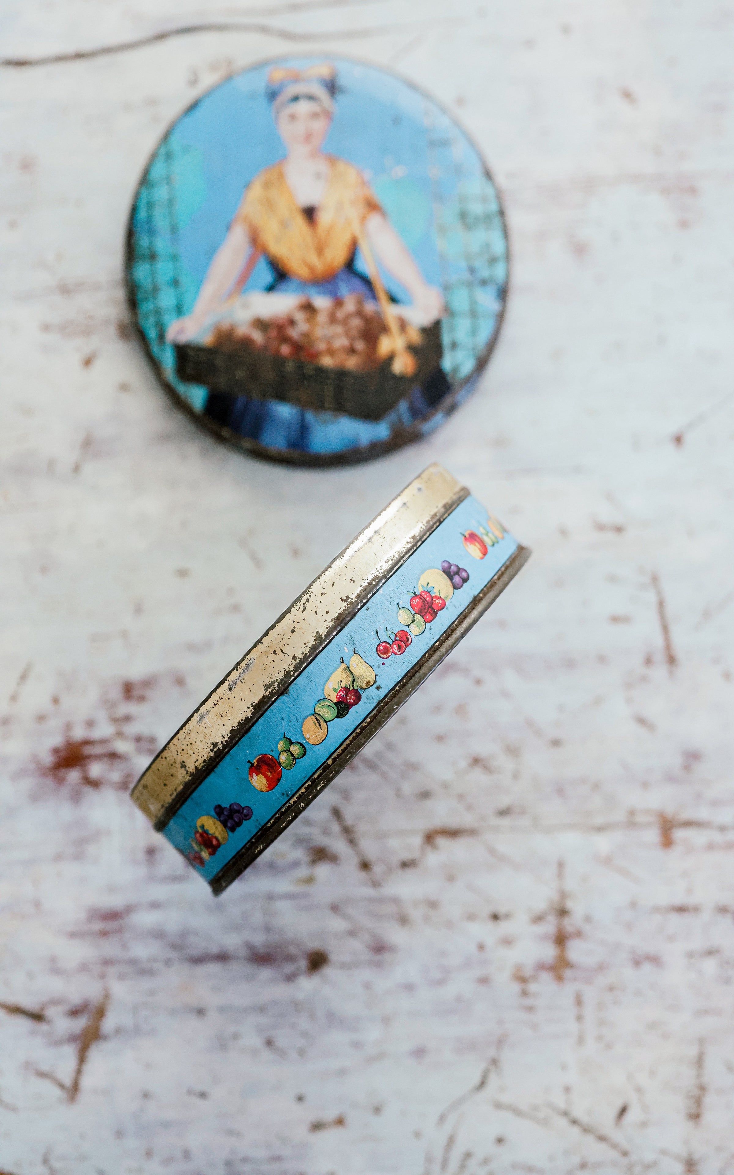 Vintage French Tin