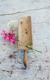 Vintage French Grain Scoop