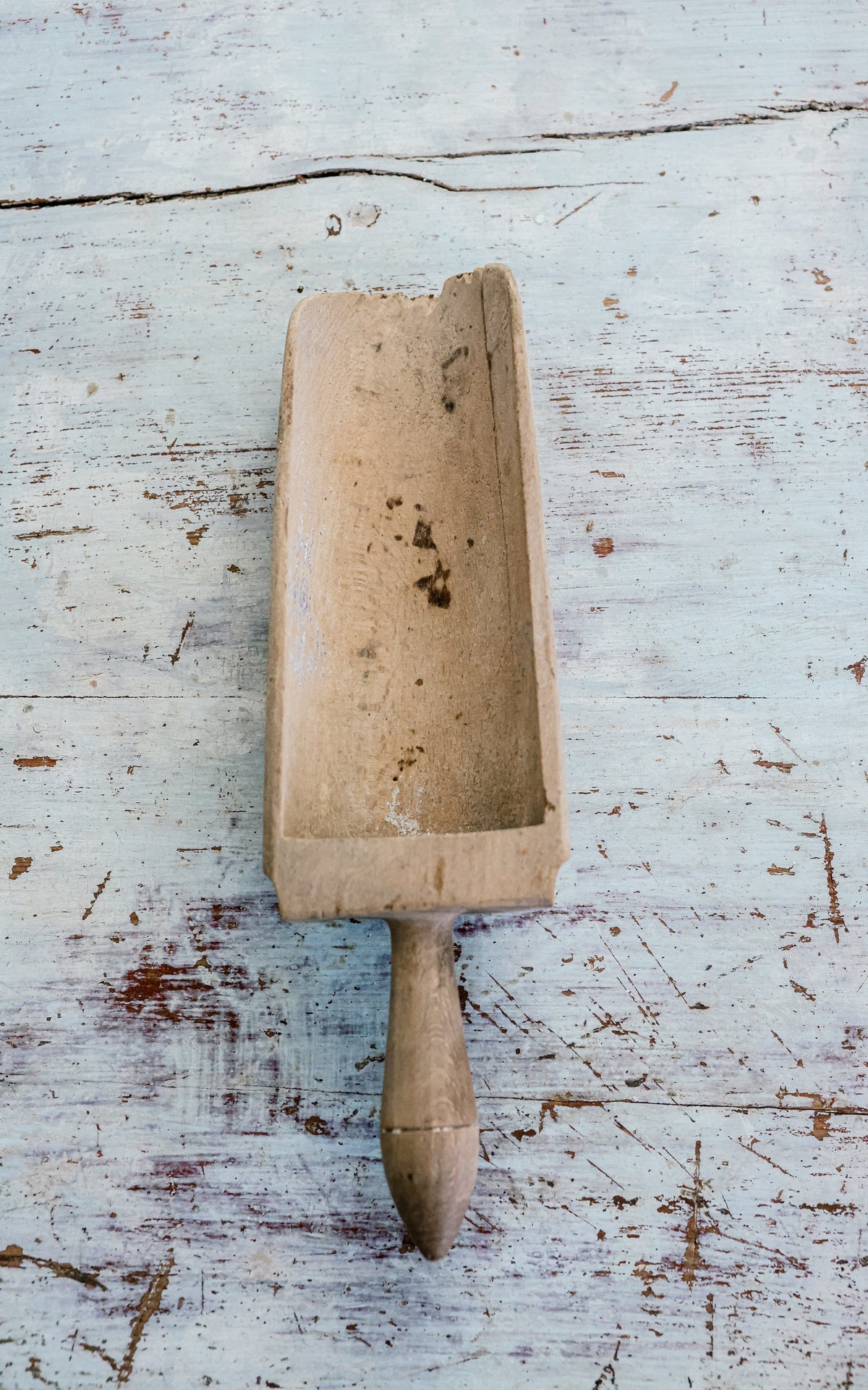 Vintage French Grain Scoop
