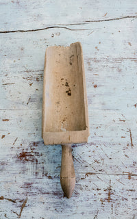 Vintage French Grain Scoop