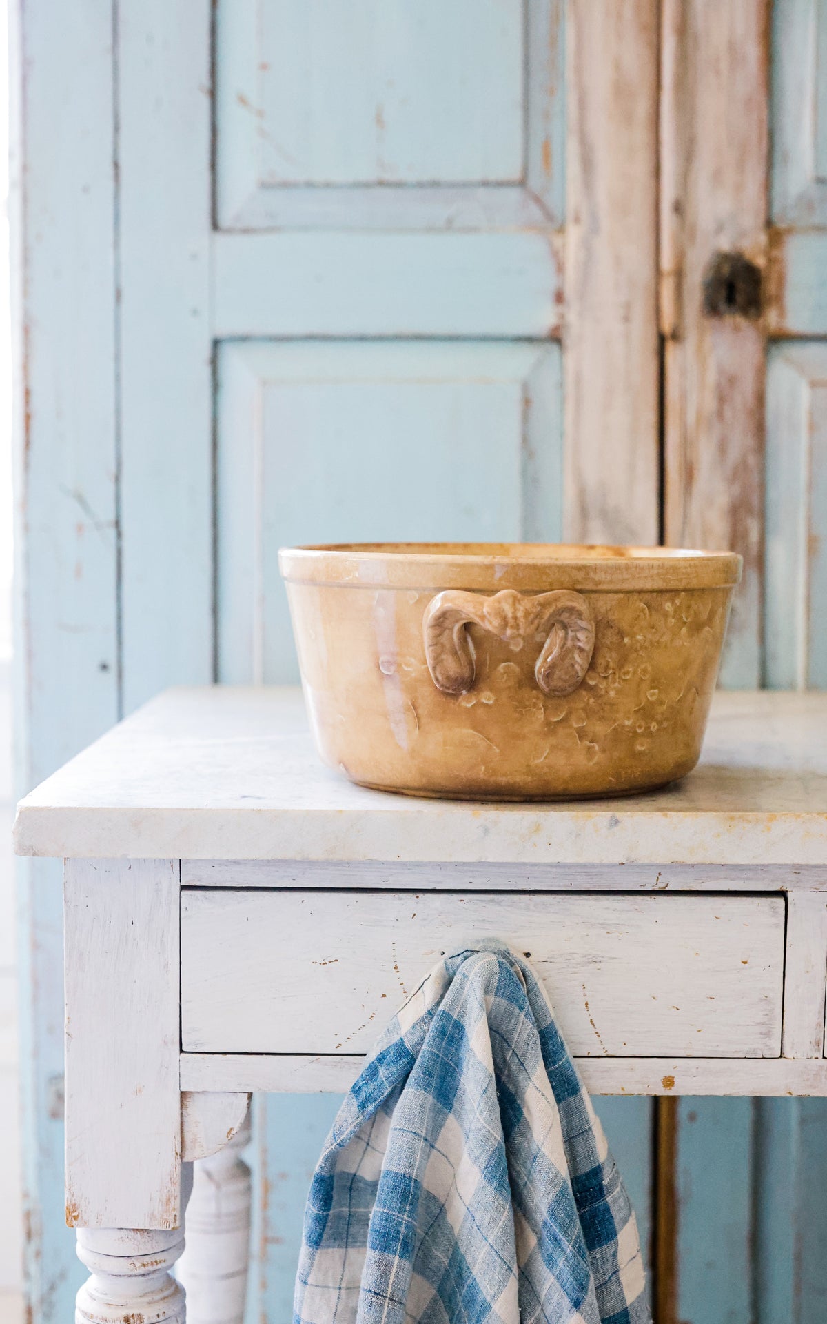 Vintage French Ironstone Tureen