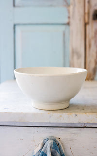 Vintage French Stoneware Bowl