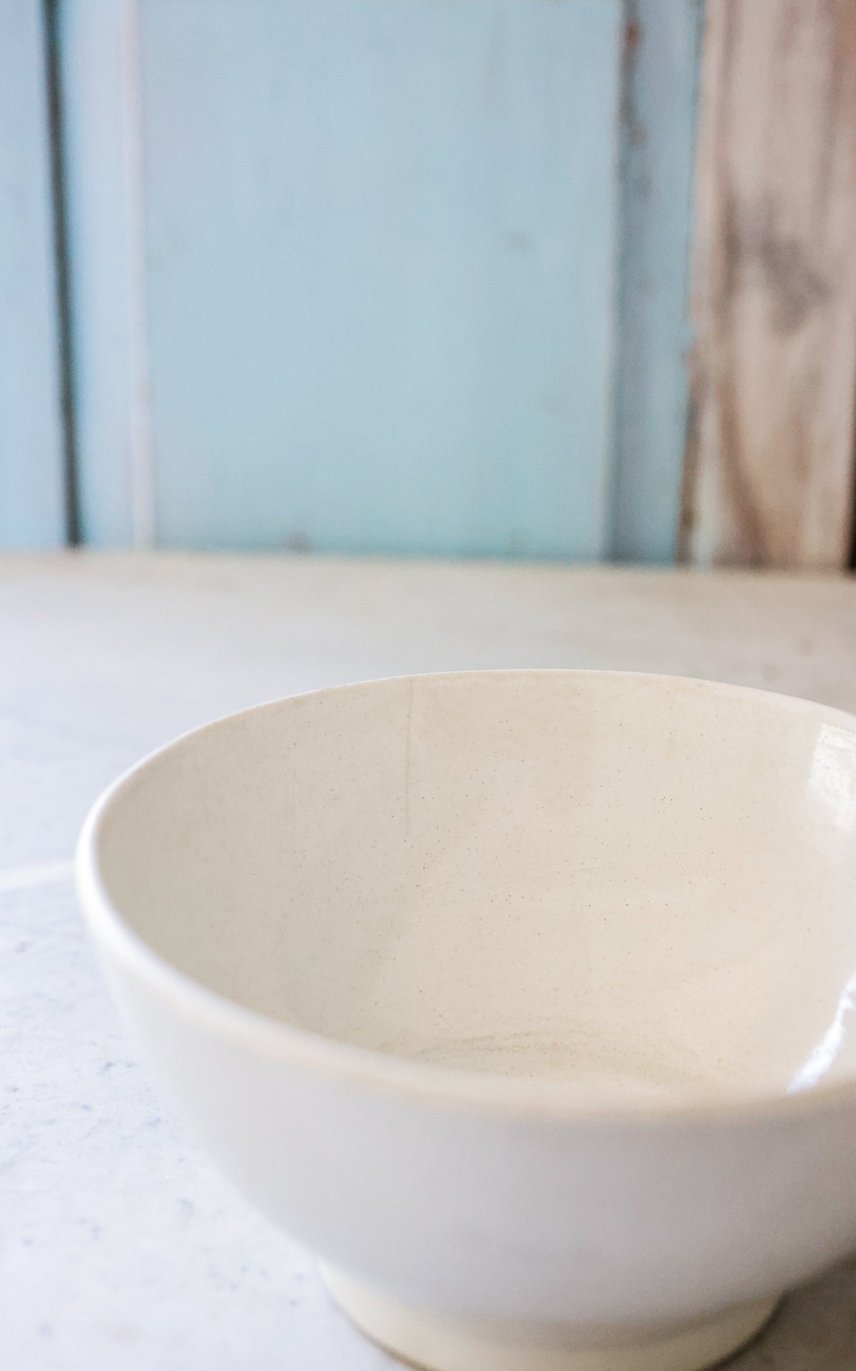 Vintage French Stoneware Bowl