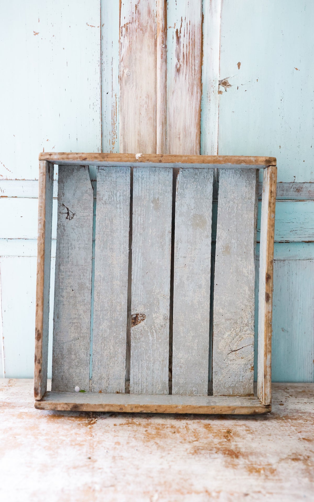 Vintage French Oyster Crate