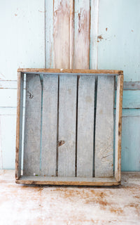Vintage French Oyster Crate
