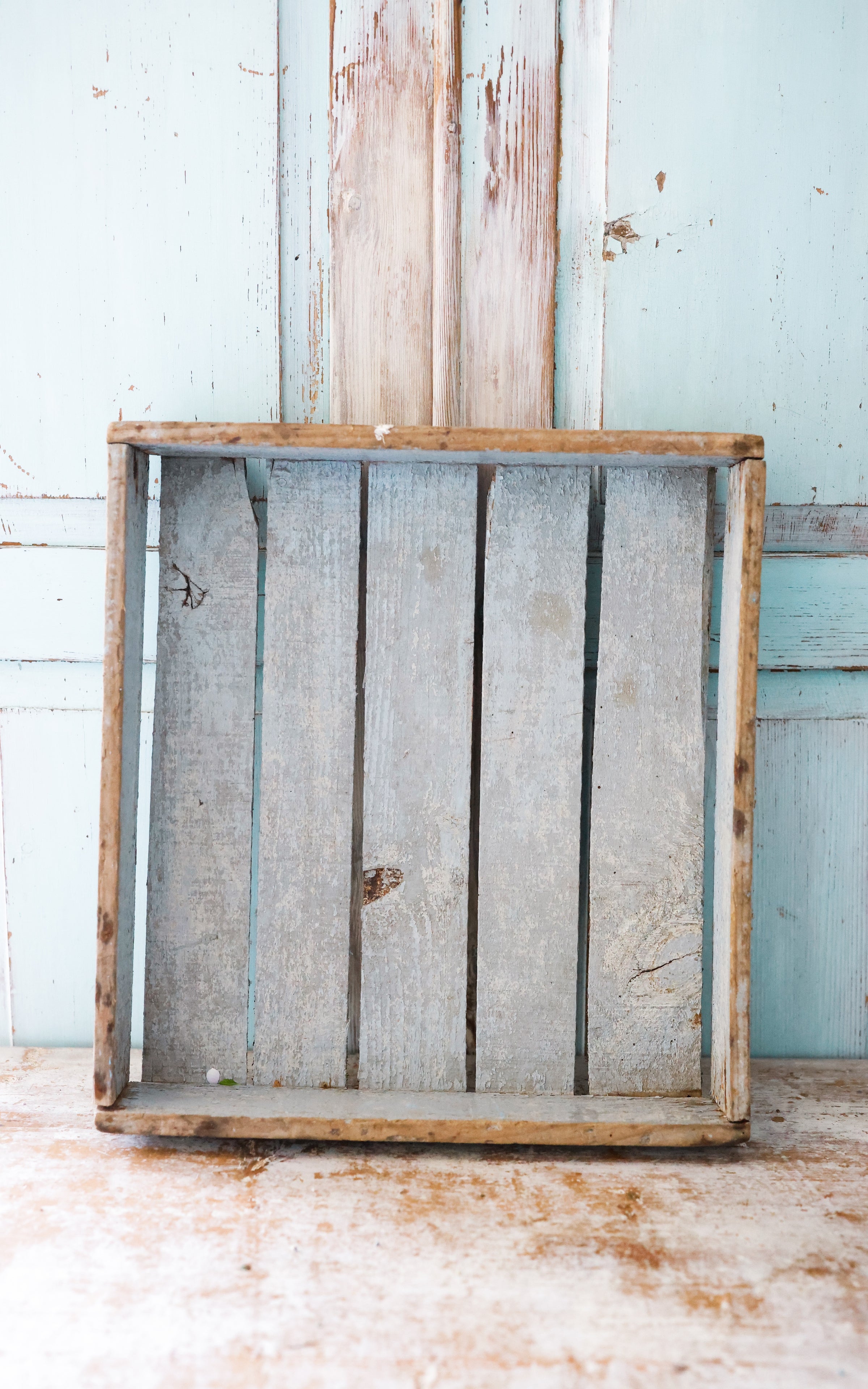 Vintage French Oyster Crate