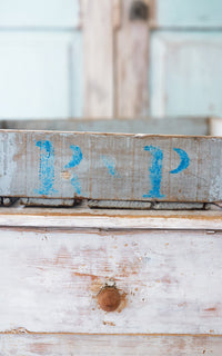 Vintage French Oyster Crate