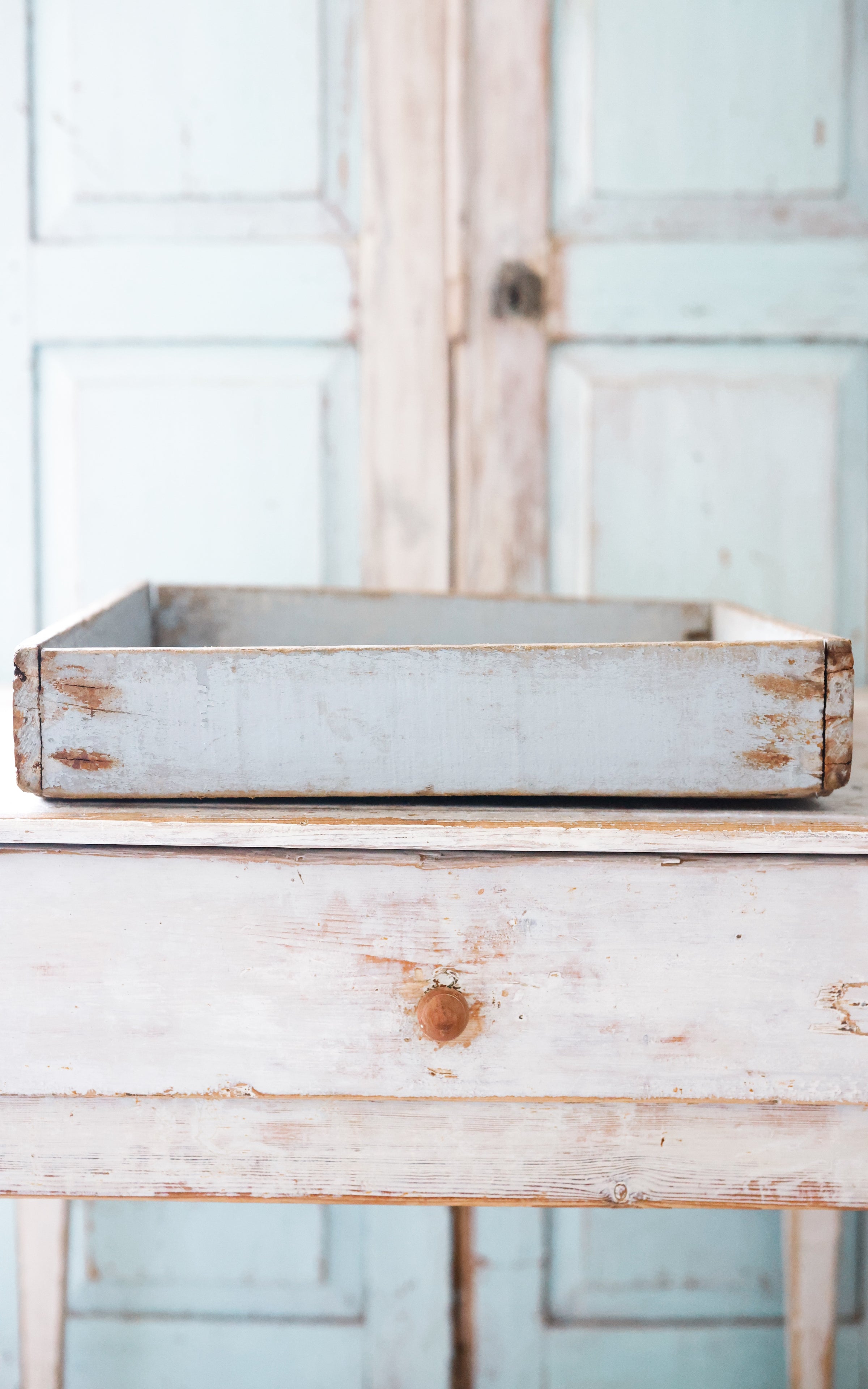 Vintage French Oyster Crate
