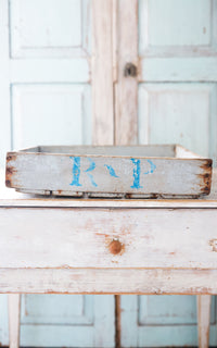 Vintage French Oyster Crate