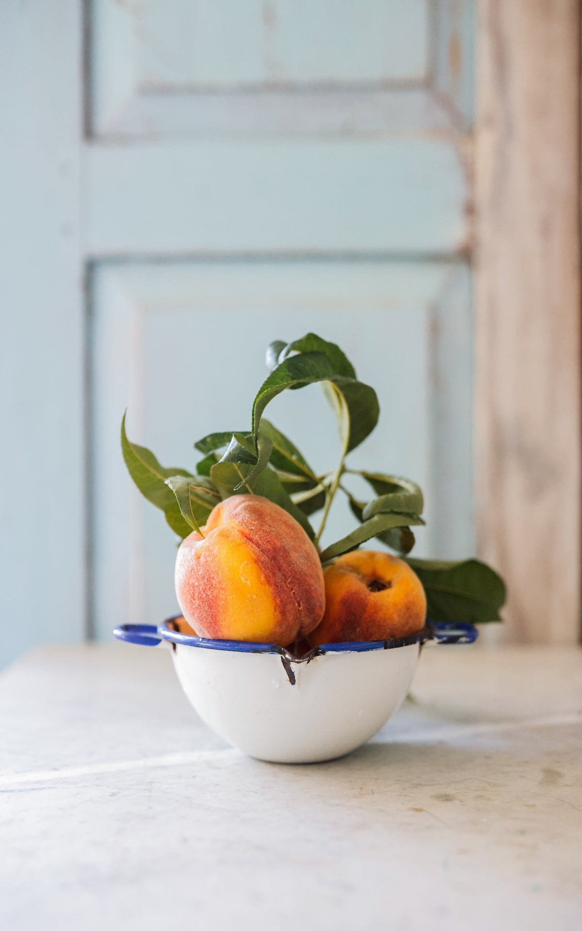 Vintage French Enamelware Dish