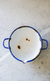 Vintage French Enamelware Dish