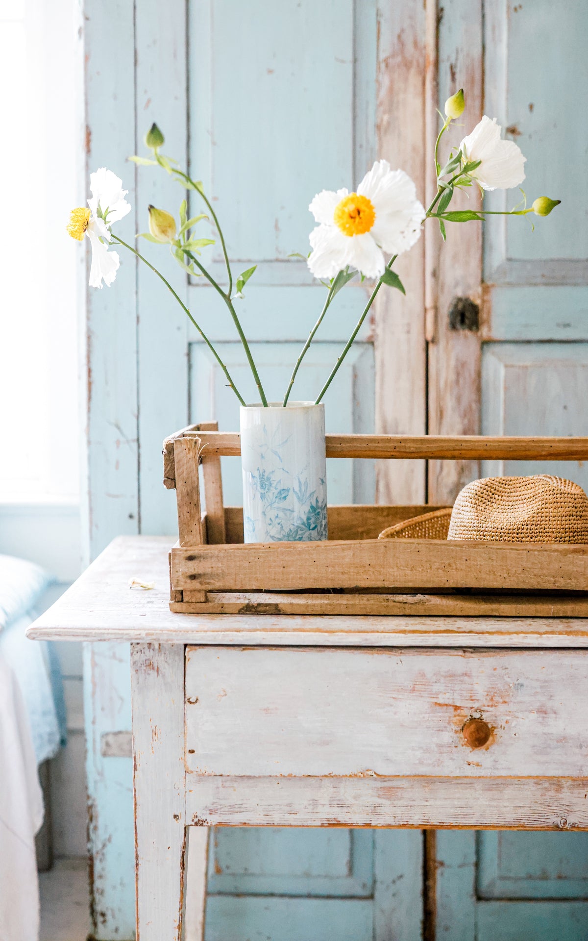 Vintage French Farm Crate