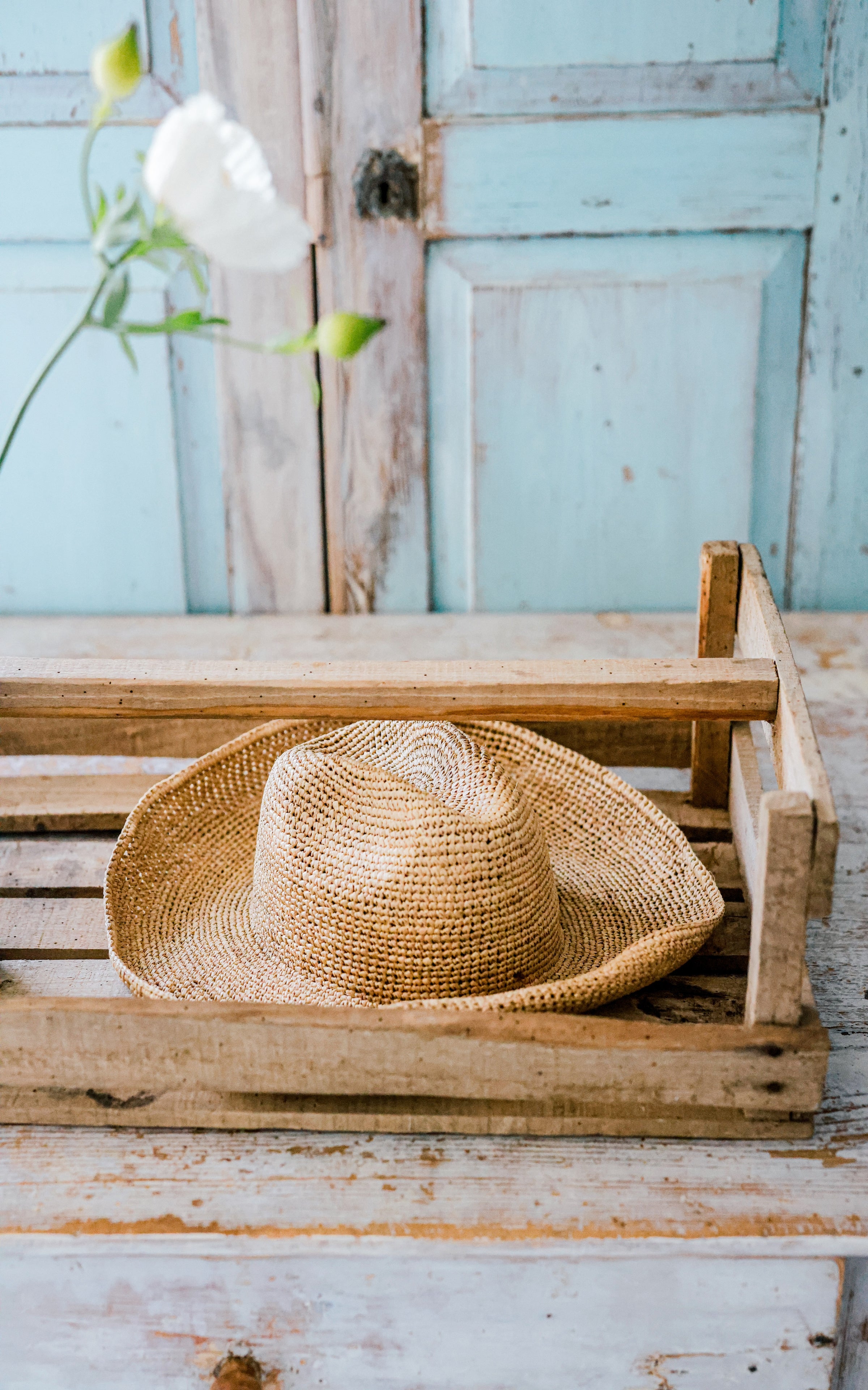 Vintage French Farm Crate