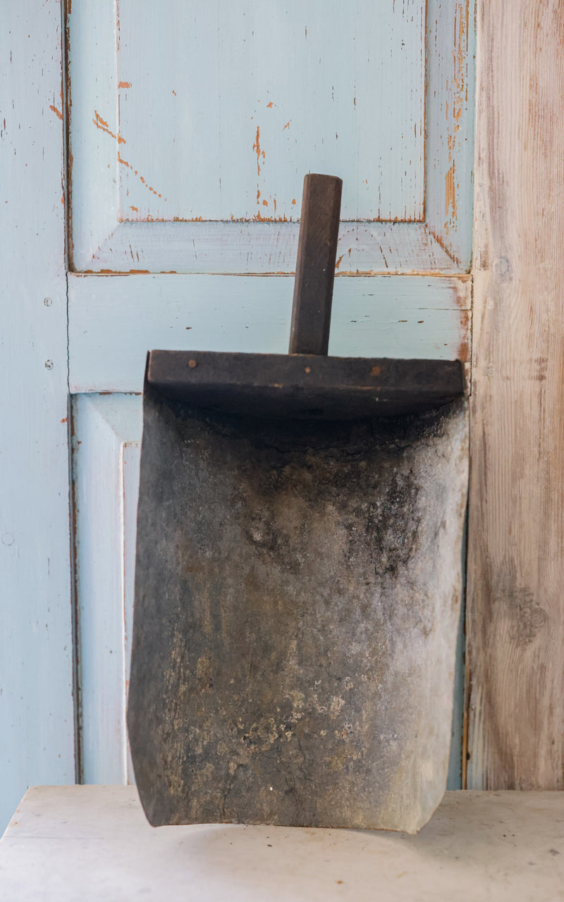 Vintage French Grain Scoop