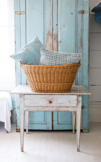 Vintage French Laundry Basket