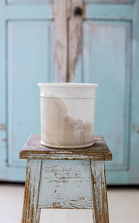 Vintage French Stoneware Crock