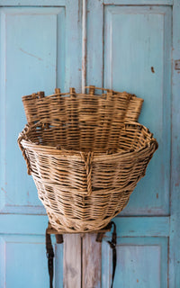 Vintage French Harvesting Basket