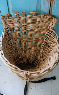 Vintage French Harvesting Basket