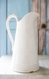 Vintage French Ironstone Pitcher
