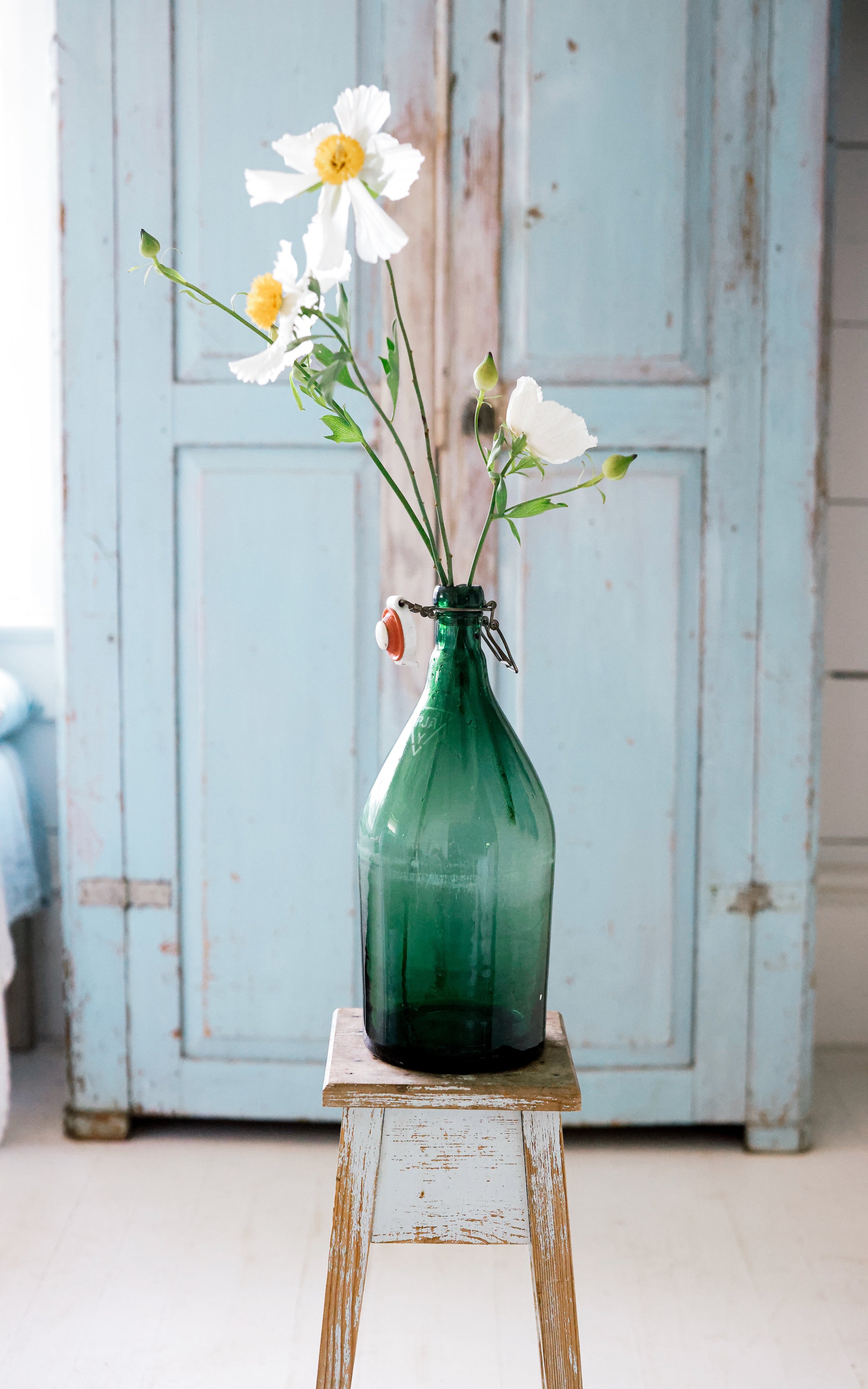 Large Vintage Swedish Bottle