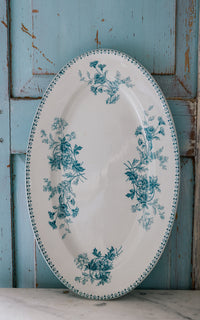 Vintage French Stoneware Platter