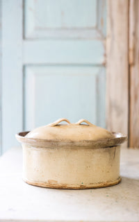 Vintage French Stoneware Dish