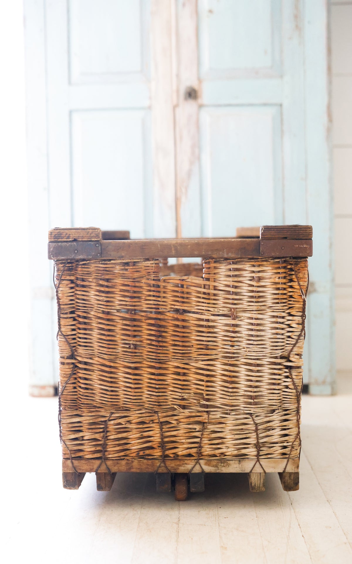 Vintage French Boulangerie Basket