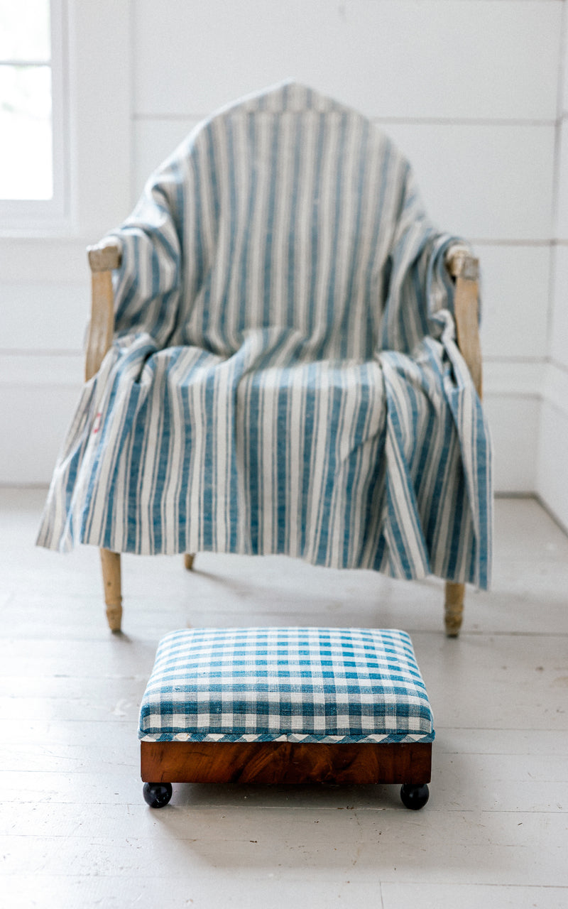 Petite Vintage French  Foot Stool