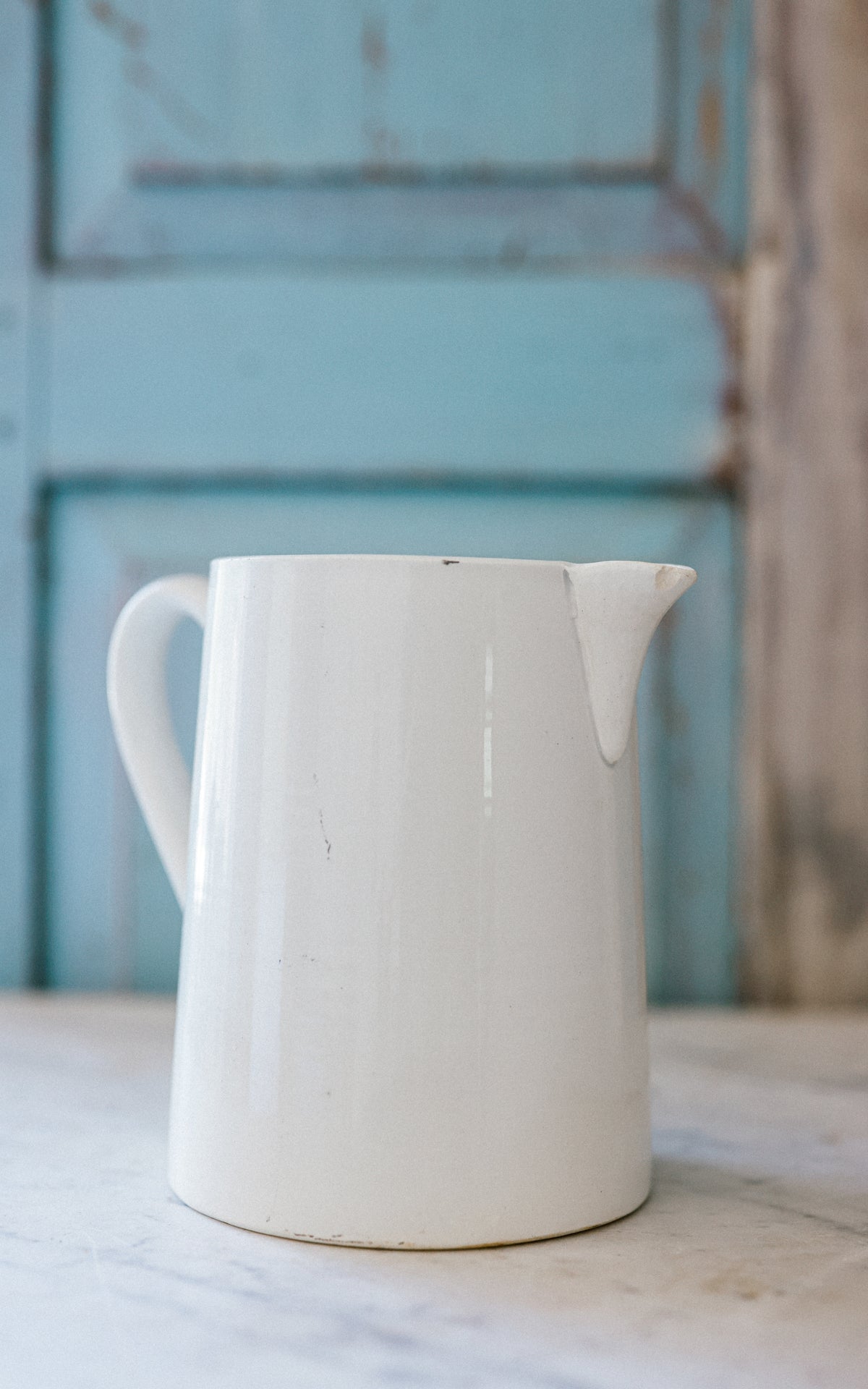 Vintage French Ironstone Pitcher