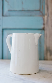 Vintage French Ironstone Pitcher