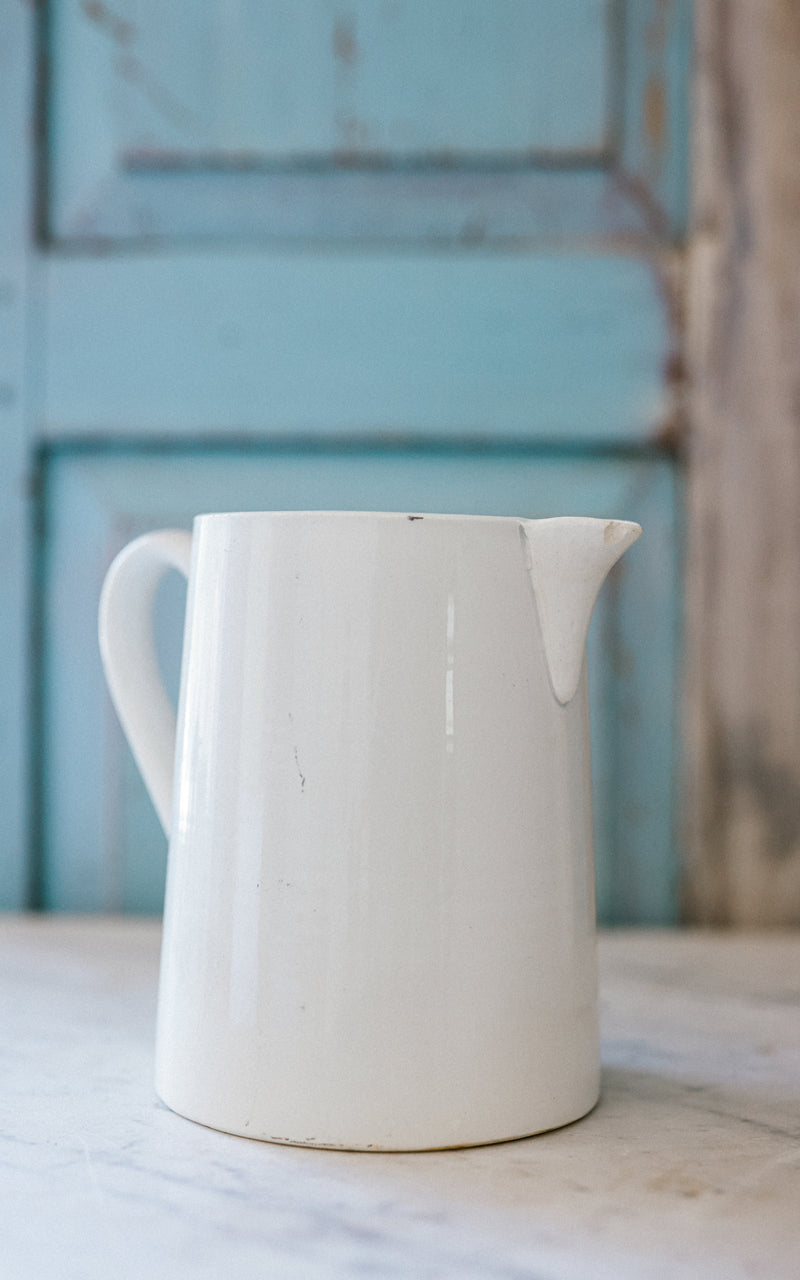 Vintage French Ironstone Pitcher