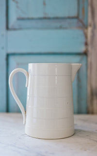 Vintage Belgian Ironstone Pitcher