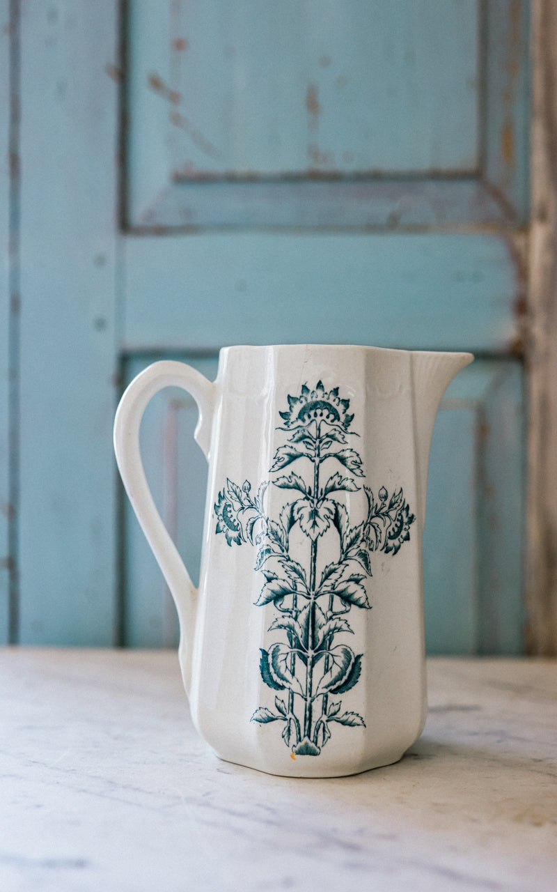 Vintage Swedish Stoneware Pitcher