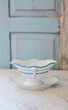 Vintage Swedish Stoneware Sauce Boat