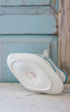 Vintage Swedish Stoneware Sauce Boat