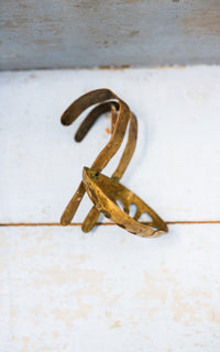 Vintage French Brass Soap Dish