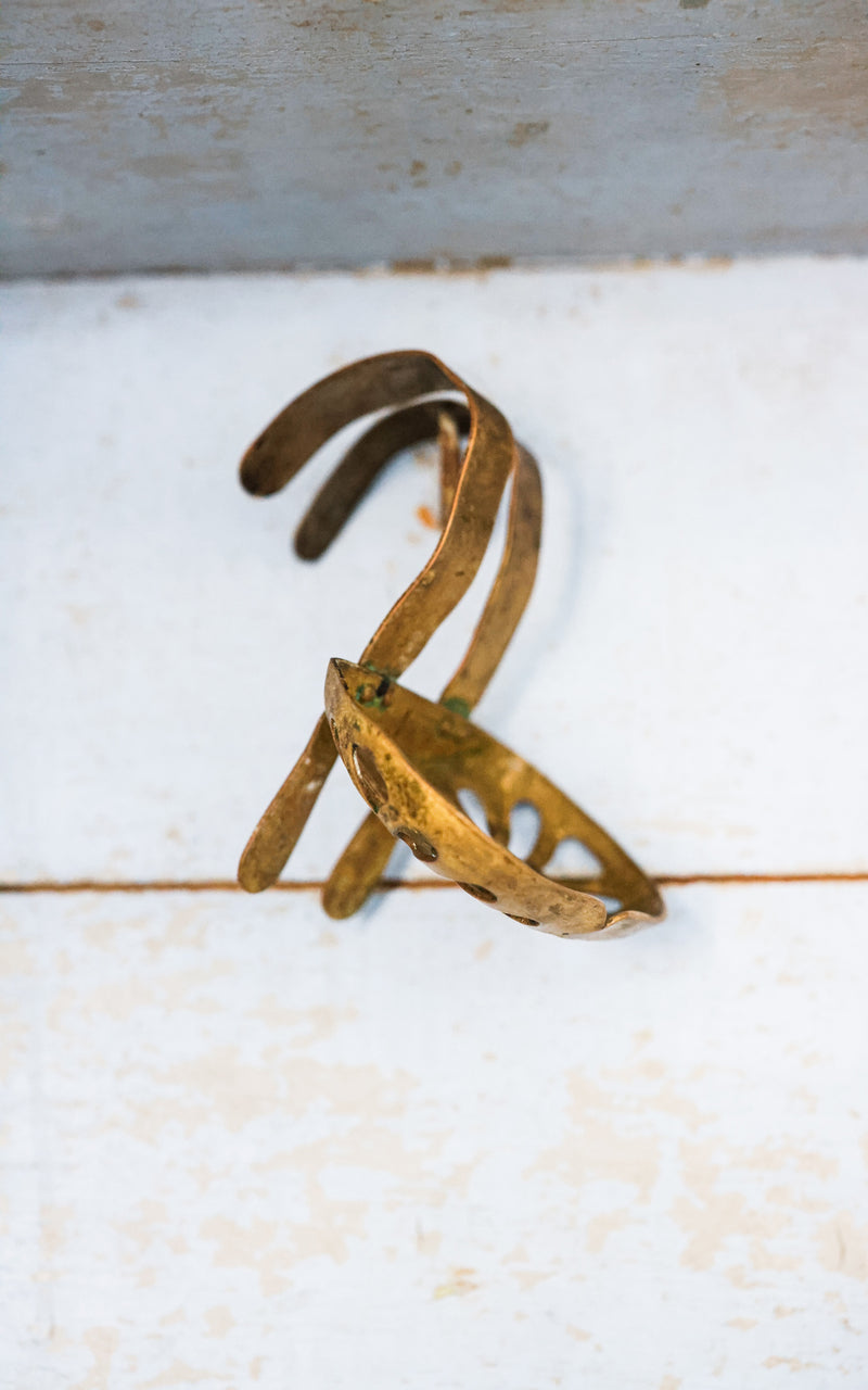 Vintage French Brass Soap Dish