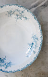 Vintage French Ironstone Transferware Dish