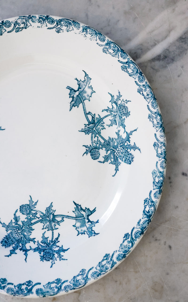 Large Vintage French Plate