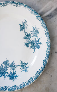 Large Vintage French Plate