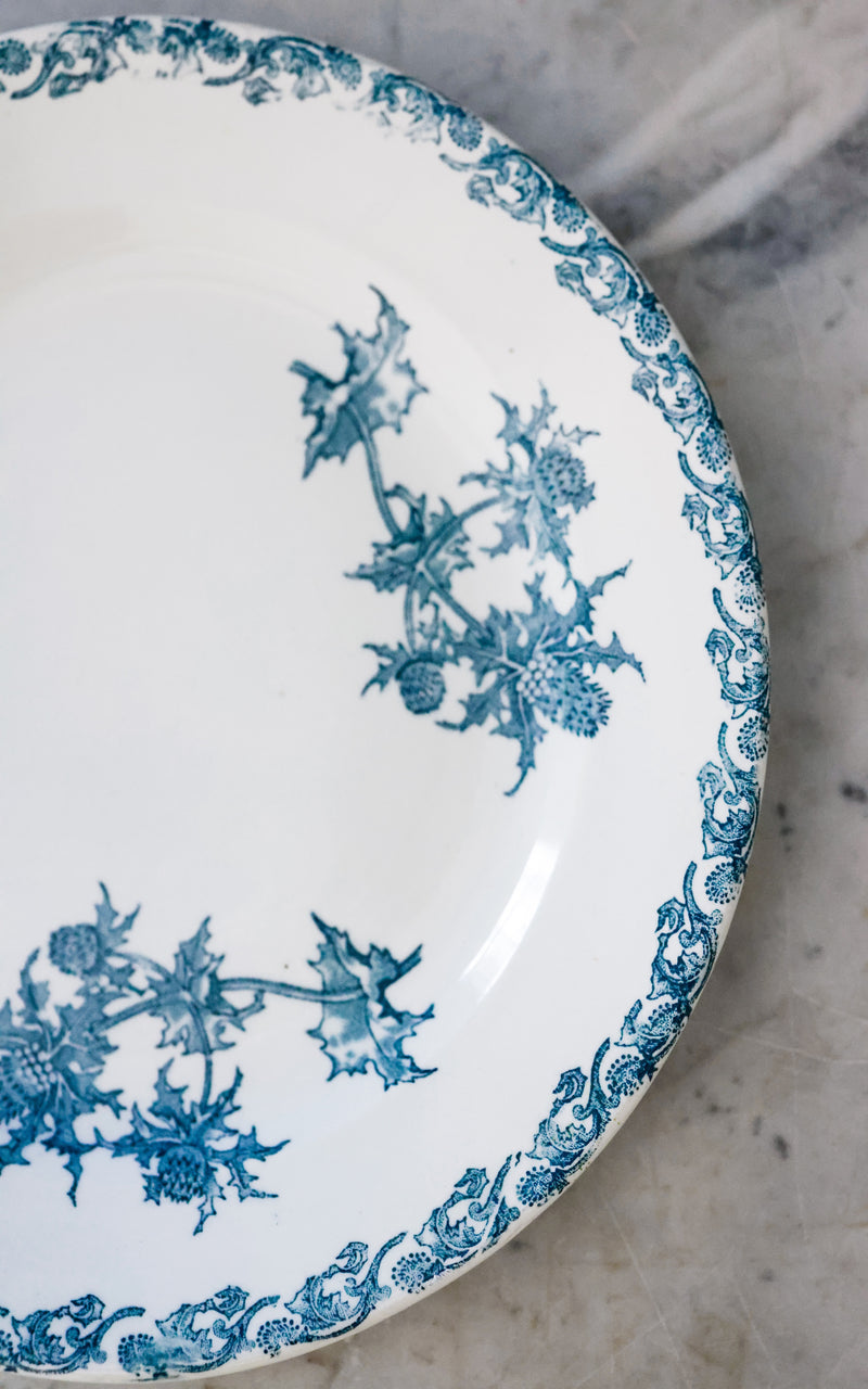 Large Vintage French Plate