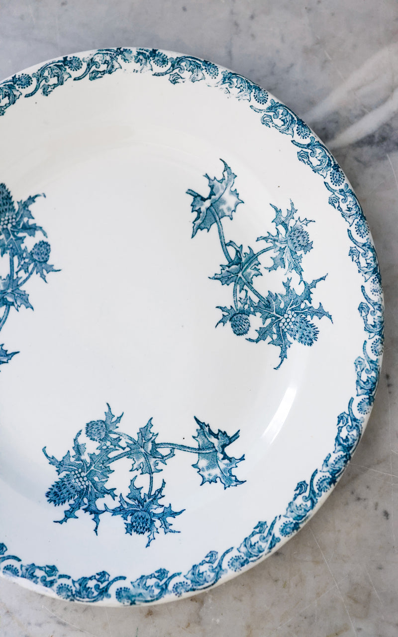 Large Vintage French Plate