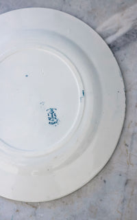 Large Vintage French Plate