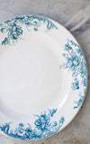 Large Vintage French Stoneware Plate