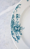 Large Vintage French Stoneware Plate