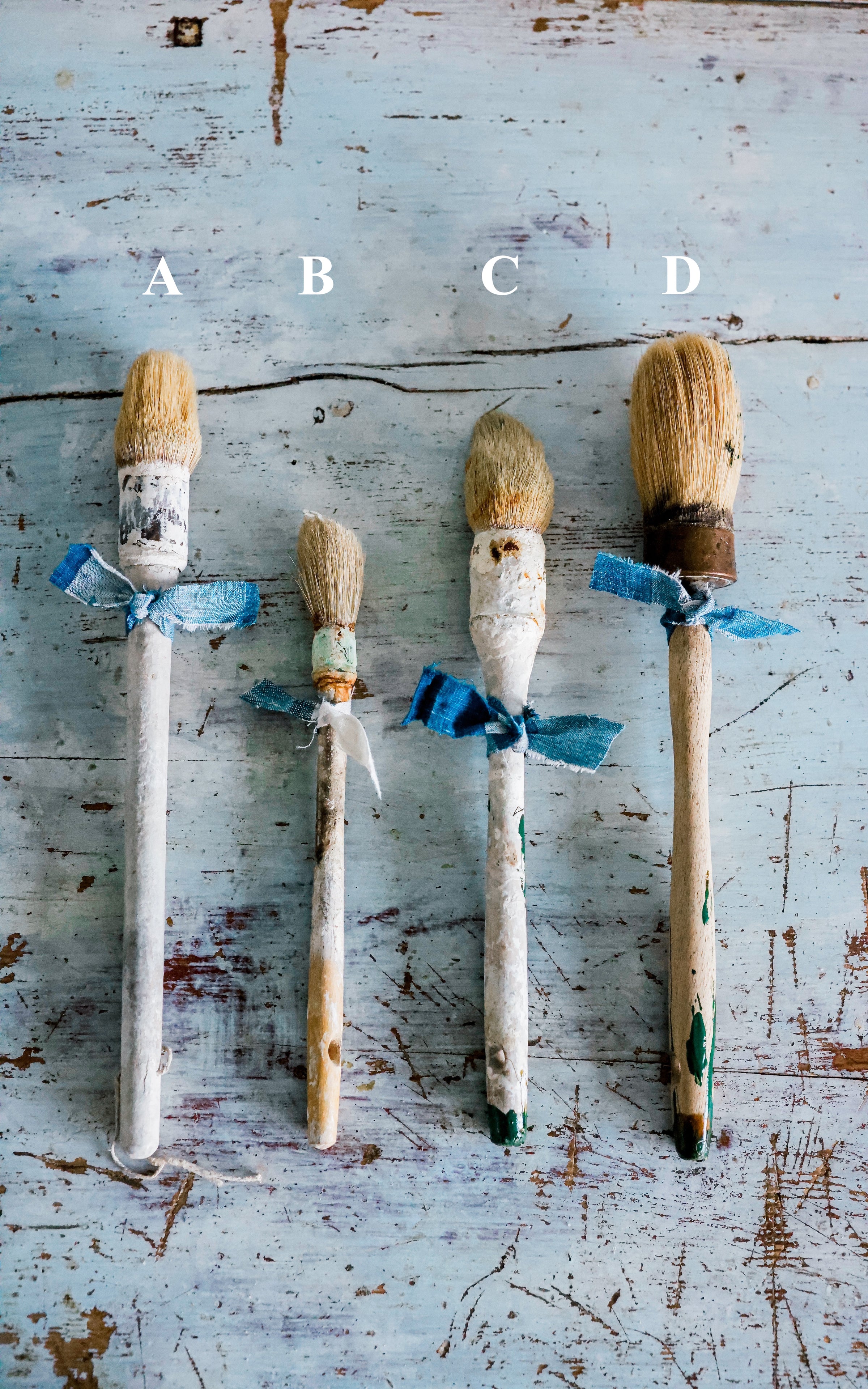 Vintage French Paint Brush