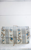 Vintage French Wallpapered Box