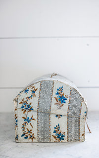 Vintage French Wallpapered Box