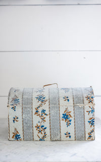 Vintage French Wallpapered Box